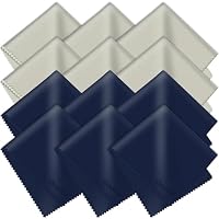 8 Chiffons En Microfibre Quelcc - Pour Nettoyer Lunettes, Écrans Et Appareils Photo (15x18cm)