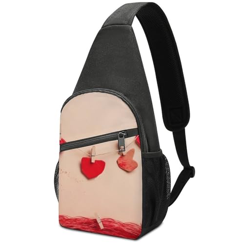 Mochila tipo sling para deporte y uso casual
