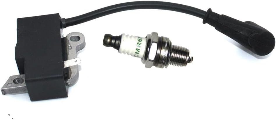 Ignition Coil Module Spark Plug CMR6H Fit for Chainsaw MS193T 1137-400-1306