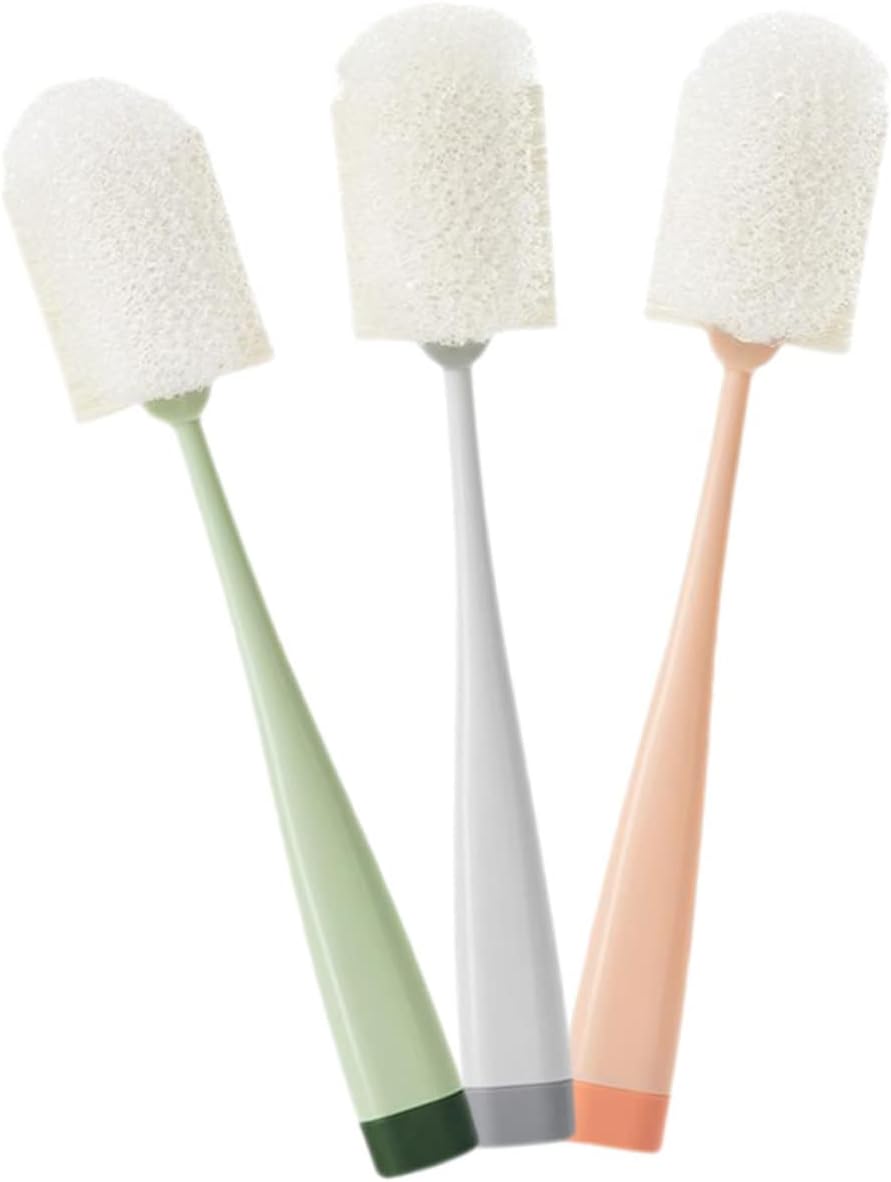 CALLARON 9pcs Handle Bottle Cleaning Brush Multi-use Cup Scrubber for Water Bottles and Mugs Easy to Clean Design