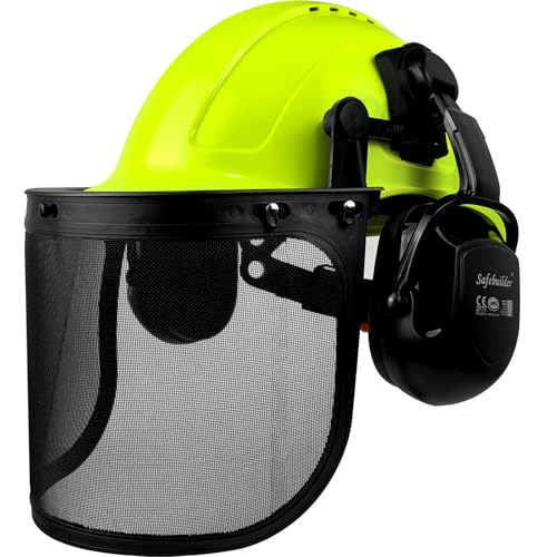 SAFEBUILDER Q20X Carbon Design Forestry Safety Helmet 3...