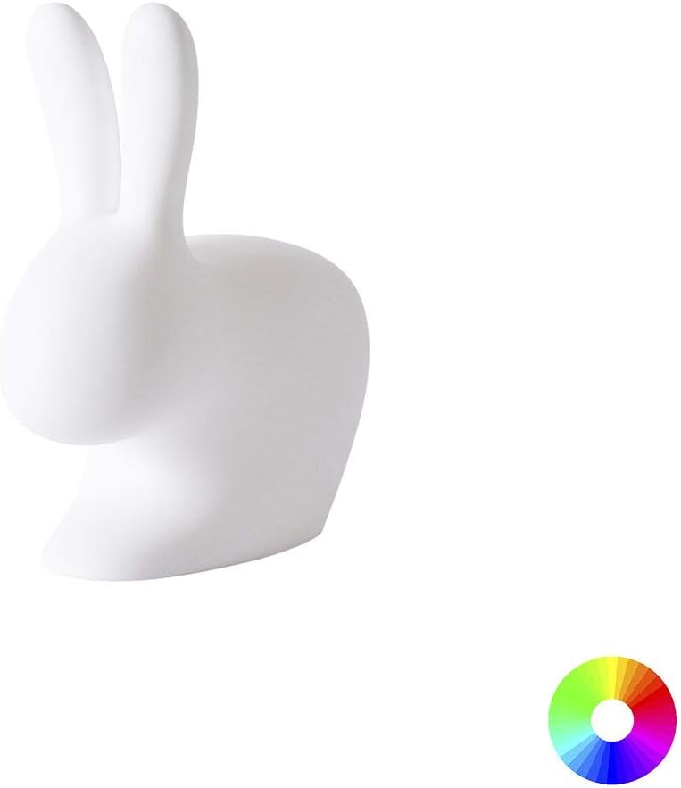 QEEBOO 90005LED Outdoor Lighting Rabbit Shape, Plastic, Multi-Colour, 45.3 x 26.2 x 52.7 cm