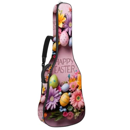 Housse guitare acoustique imperméable fleurie pour vos répétitions et déplacements