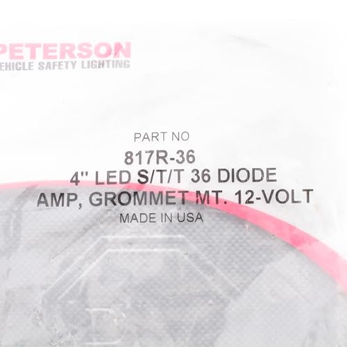 Peterson Manufacturing 817R-36 luz LED trasera 4 pulgadas miniatura 4