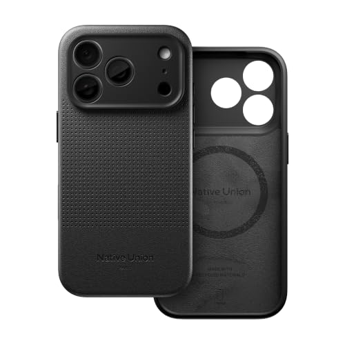 Image of Native Union Active Case - MagSafe Compatible with Built-in Magnets - 10ft / 3m Drop Protection - Rugged Yet Slim Design - Recycled Materials - Camera Control Button for iPhone 18 Pro (Black)