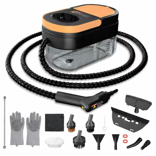 Image of CHOWERFLY Steam Cleaner, 3 Level Adjustable Handle