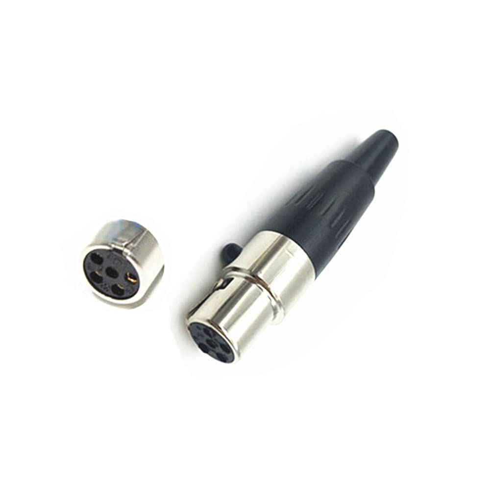 Amazon.co.jp: ミニ XLR コネクタ 3/ 4/ 5 ピン マイク オーディオ