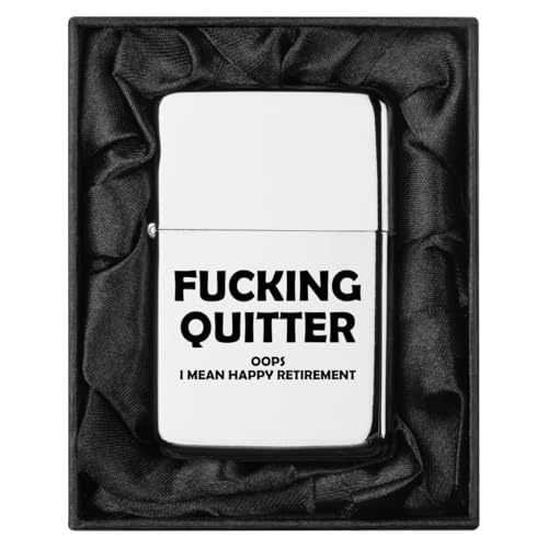 Encendedor en caja de regalo con forro de seda negro