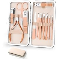 12-Piece Aceoce Professional Manicure & Pedicure Nail Clippers Set