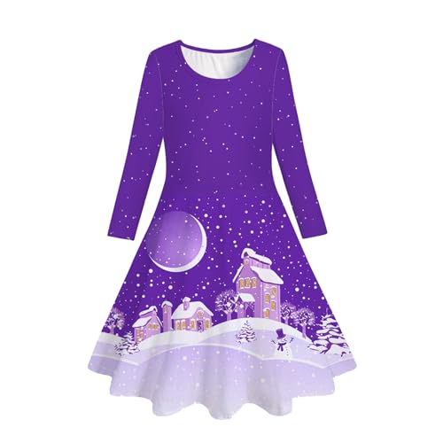 Vestido de Navidad para niñas como regalo elegante festivo