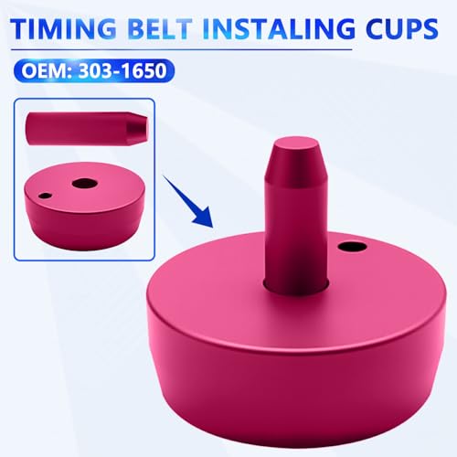 ZKTOOL Nockenwellenausrichtungs-Verriegelungswerkzeug-Kit, Kompatibel mit Ford 2.0 Ecoblue TDCi-Motor, Diesel-Zeitwerkzeugset, 303-1643, 303-1650, 303-1637