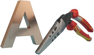 Sign-Making Bending Plier, Stainless Steel Metal Channel Letter Welding Assitant Tool Advertising Luminous Word Bending Pliers