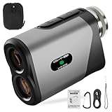 【2026年最新進化モデル】G-KiKi ゴルフ距離計 レーザー距離計 1000m/1094yd対応 0.05秒高速測定 手ブレ補正 高低差測定ON/OFF 旗竿ロック 振動アラーム 6.5倍望遠 高透過率HDレンズ IP54防水 Type-C充電式 大容量バッテリー 軽量141g アルミ合金製 競技対応 工事測量/速度測定 日本語説明書付き 2年保証