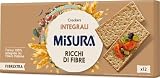 Misura Fibrextra Crackers Integrali, Ricchi di Fibre