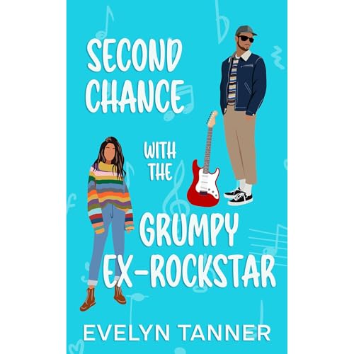 Second Chance with the Grumpy Ex-Rockstar Audiolibro Por Evelyn Tanner arte de portada