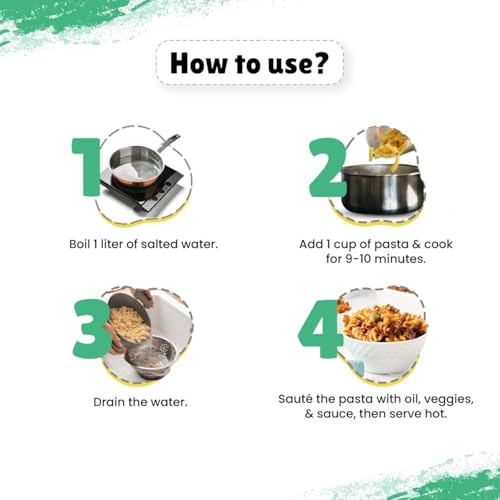 Image of Little Joys Multi Millet Pasta 400G & Tomato Sauce Squeeze For Kids 320G|No Maida Multigrain Fusilli Pasta With Moong,Jowar,Bajra & Wheat|No Refined Sugar Tomato Ketchup With Jaggery