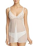 Heidi Klum Dotted Mesh Babydoll, Pristine Large