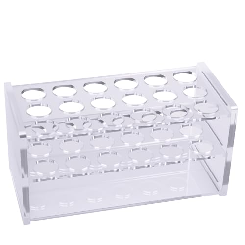 Avoiding QA Burnout: Career Longevity Tips for Testers 7 NiuXTool Clear Acrylic Test Tube Rack – Thickened 4.5mm 18-Hole (17mm) Holder for 10ml & 15ml Tubes, Pens, Markers – Transparent Lab & Desk Organizer (Clear - 18 Holes)