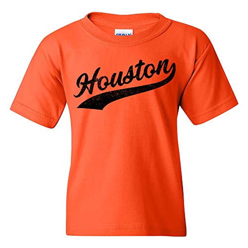 UGP Campus Apparel Houston Baseball Script - Hometown Pride, Pitcher Youth T Shirt