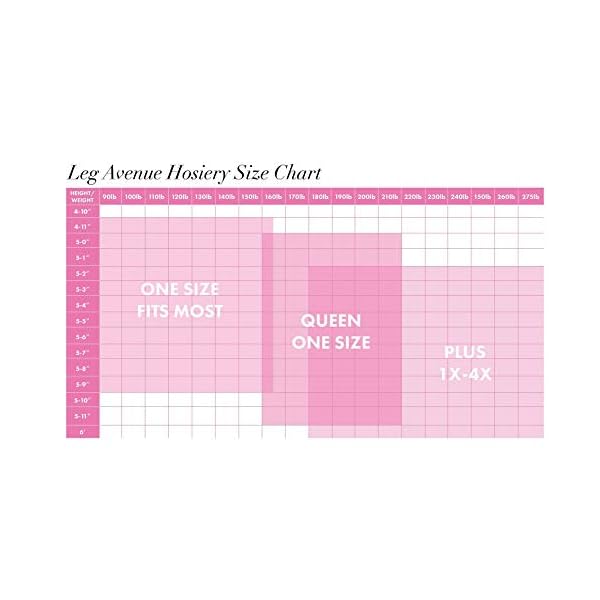 Leg Avenue womens Black Cat Spandex Opaque Pantyhose - Image 4