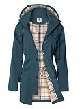 SaphiRose Women's Waterproof Rain Jacket...