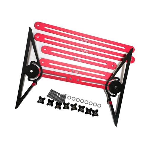 Practical Stair Measuring Tool for Accurate Layout and Treads Alignment in Construction and Renovations Projects Stair Treads Jig