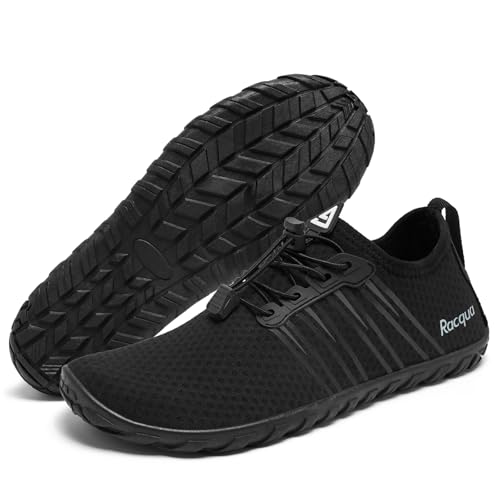 Racqua Men's Women's Water Shoes Barefoot Shoes Swim Shoes Quick Dry Beach Shoes Anti-Slip Aqua Shoes2