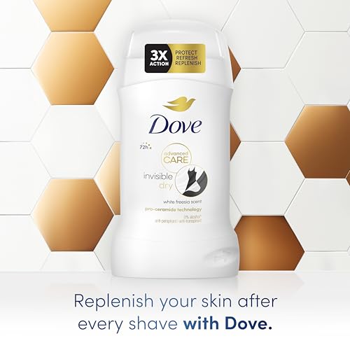 Dove Advanced Care Women's Antiperspirant Stick, 50ml - 72hr Protection - Image 3
