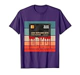 Credit Card Miles/Points debitcard creditcard money banking T-Shirt