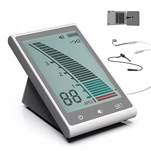 3.7" LCD Screen Endodontic Apex Locator Endodontic Root Canal Finder Dentist Instrument with Accessories