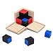 Kid Montessori Algebra Matematica Binomial Cube Set Giocattolo di Legno - Matematica Giocattoli