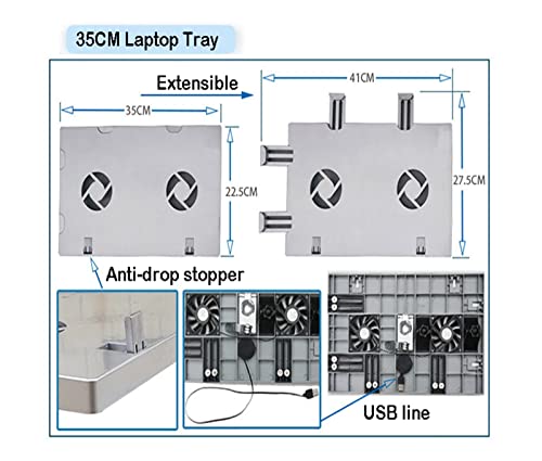 Soporte de teclado para silla BL OK031 que elimina dolor de espalda en oficina 5
