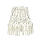 AELS Lamp Shade Boho Decor Macrame Light Cover for Table Lamps and Floor Lamp of E26/E27 Light Bulb...