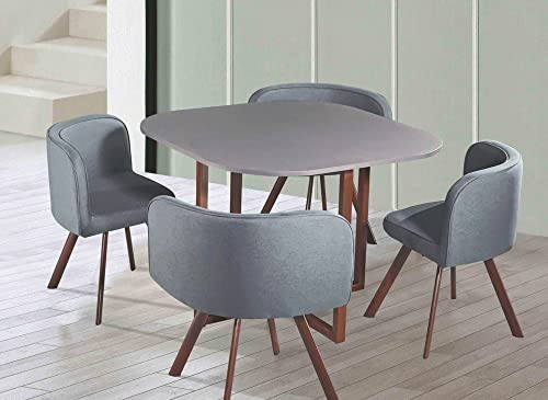  Ensemble Table + 4 chaises encastrables FLEN