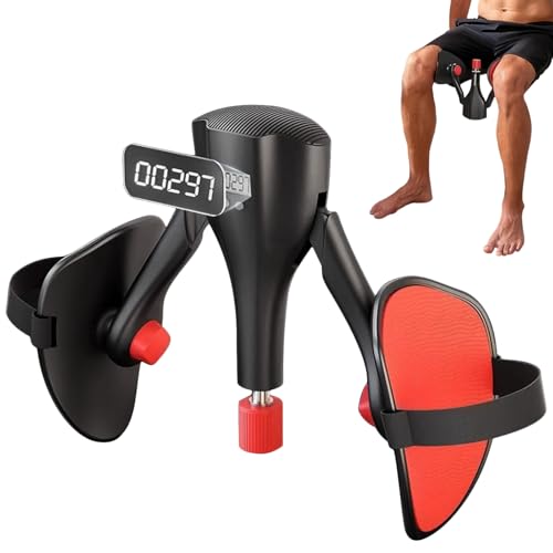 Adjustable Resistance Pelvic Floor Trainer with Counter, 99 LB Thigh Master for Inner Thigh, Hip & Kegel Exercises, Home Workout Equipment for Men & Women