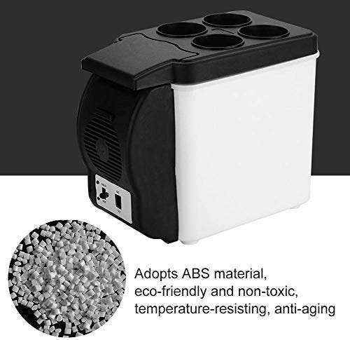ZLSP Geladeira de carro CC 12 V Mini refrigerador portátil capacidade 7,5 l refrigerador de congelad