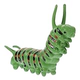 Accessoires de farce : le modèle de chenille réaliste a une large application, peut être utilisé dans le jardin, le bonsaï ou d'autres endroits pour la décoration, figurine de chenille caterpillar