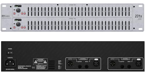 Dabeatz Dual-Channel 31-Band Graphic Equalizer | Professional Aud...