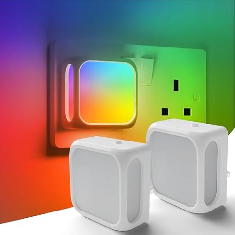 PURSNIC RGB Night Light with Sensor Cover