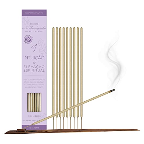 Casa Arole Incenso As Folhas Sagradas: Intuição e Elevação Espiritual | Aromaterapia + Óleos Essenci