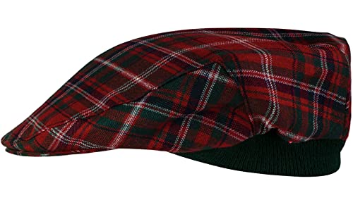 Casquette plate élastique ajustable taille unique pour homme et femme