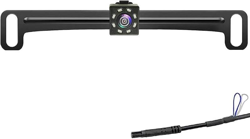 Backup Camera HD Rear Front View License Plate Night Vision Waterproof Compatible with Pioneer Car Radio AVH-120BT AVH-210EX AVH-2550NEX AVH-X490BS DMH-WT8600NEX DMH-100BT DMH-160BT