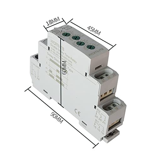 Relais temporisé programmable pour domotique et éclairage - 5