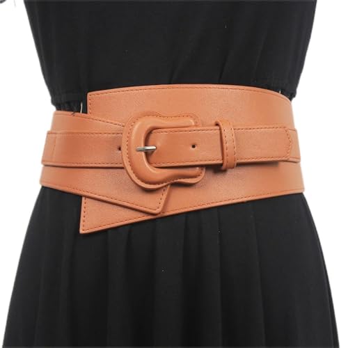 Wide belt embellished down jacket waistband elastic waist with dress coat sweater waistband