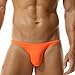 TADUANO Men's Underwear Bikini Briefs Mini Low Rise Fashion Sport Stretchy Thin Breathable Sexy Orange