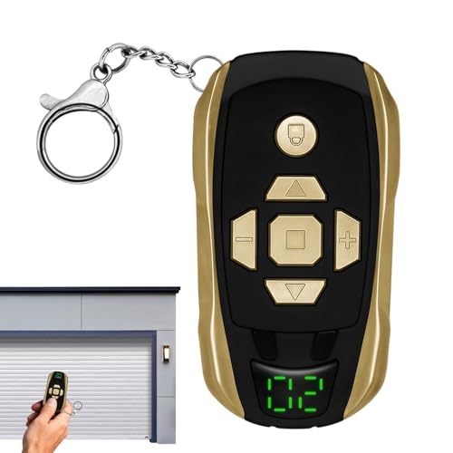 yakermur Control Remoto de clonación para, reconocimiento Inteligente Flexible, Control Remoto de clonación para abridor de Puerta de Garaje con Llavero, para Novio y Esposa Abuelo tío