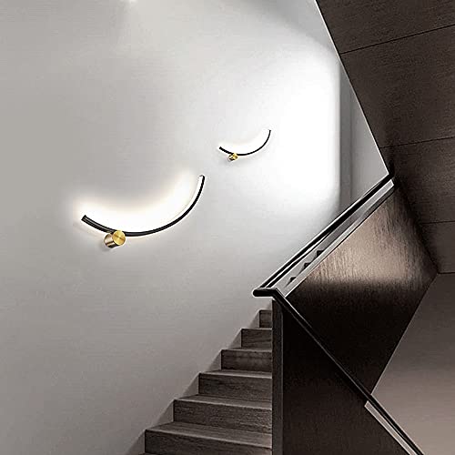 Apliques de pared de diseño geométrico en aluminio premium para salón 7