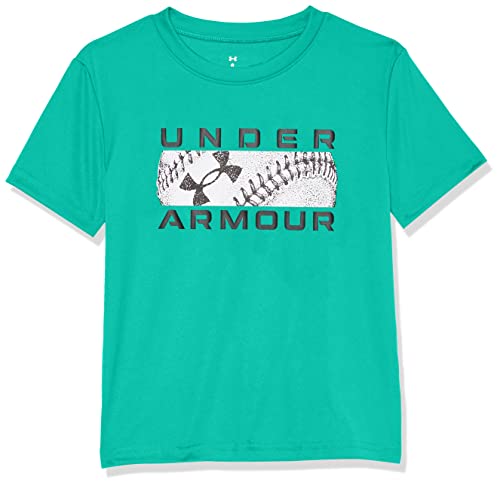 Image of Under Armour Boys' Short Sleeve Baseball Graphic T-Shirt, Lightweight & Breathable, Relaxed Fit