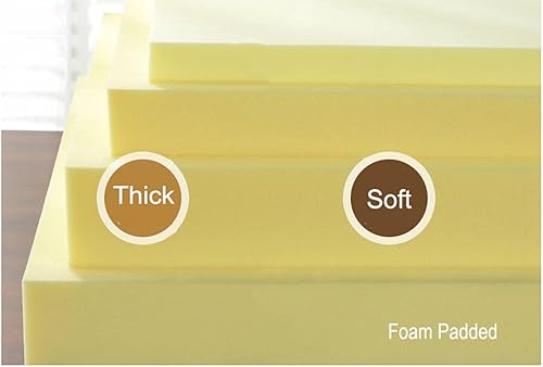 Miniatura 6 de YURRO Cojín de banco de terciopelo de lujo para asiento de patio con parte inferior antideslizante, cojín personalizado para muebles, almohadilla