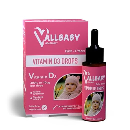 Vitamin D3 Drops 30ml for Infants & Kids - Bone, Teeth, Health & Immune System Support - Sugar Free, Vegan, Gluten-Free, Non-GMO - Vitamin d Growth Support for Children Age 0-4 Dropper Included